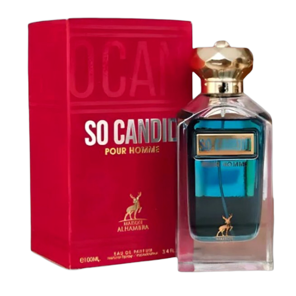 Perfume So Candid Pour Homme Maison Alhambra 100 ml original
