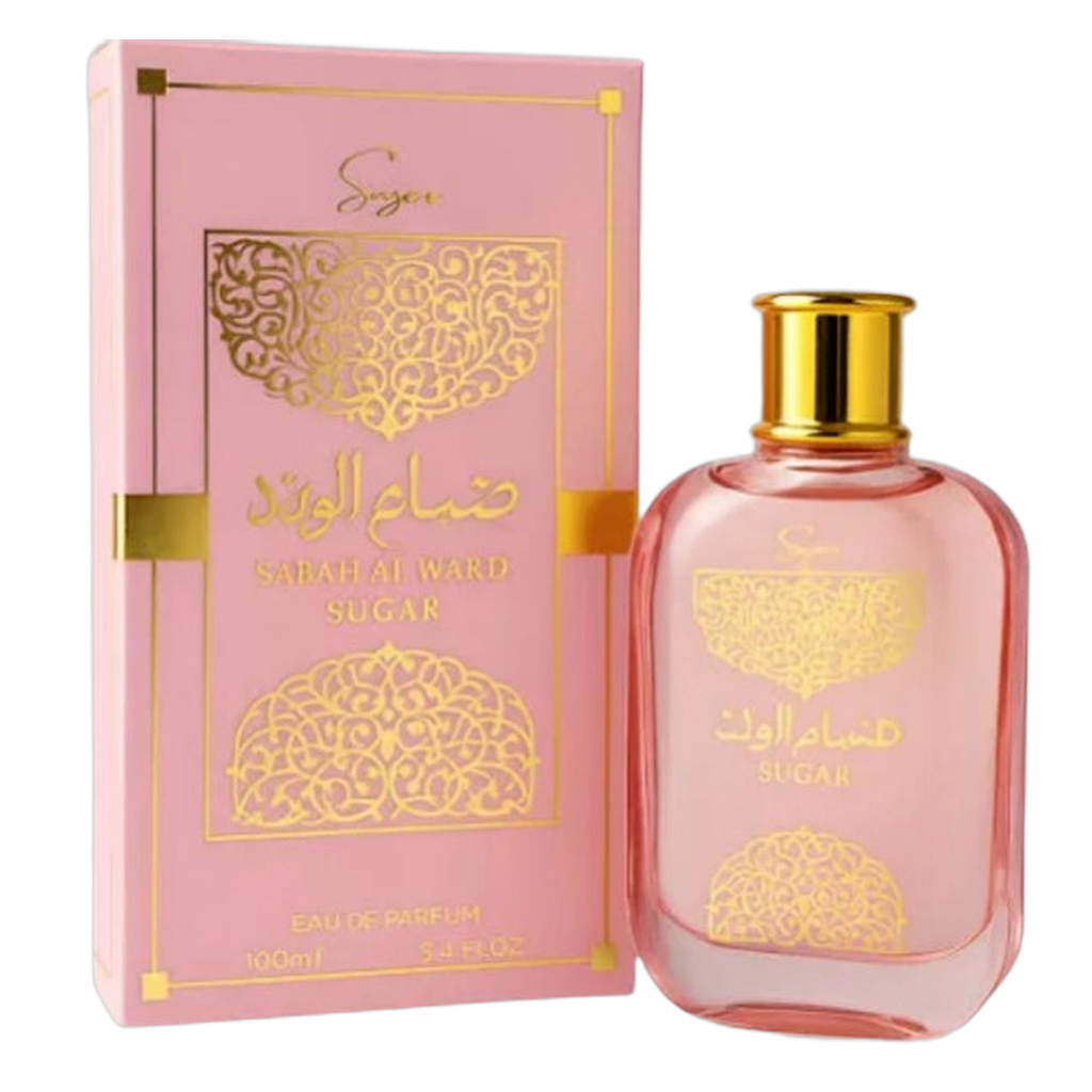 Perfume Sabah Al Ward Sugar Al Wataniah 100 ml original