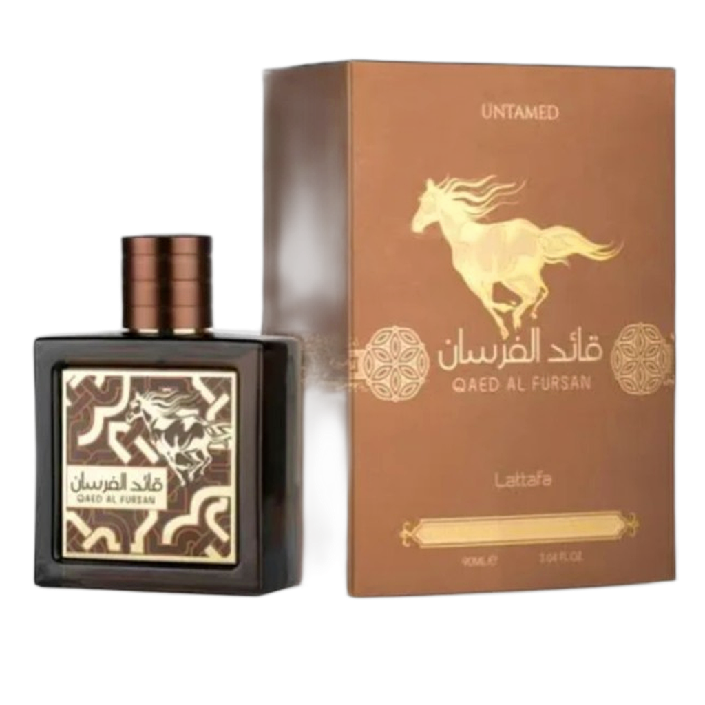 Perfume Qaed Al Fursan Untamed Lattafa 90 ml original